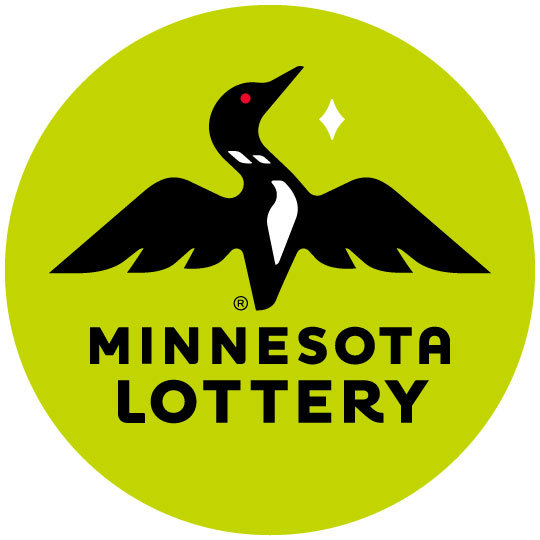 The logo of the Minnesota Lottery offers a seamless customer experience with its striking design: a black loon with outstretched wings, a white star, and a red eye on a green circle background. Below this captivating emblem is the text Minnesota Lottery.